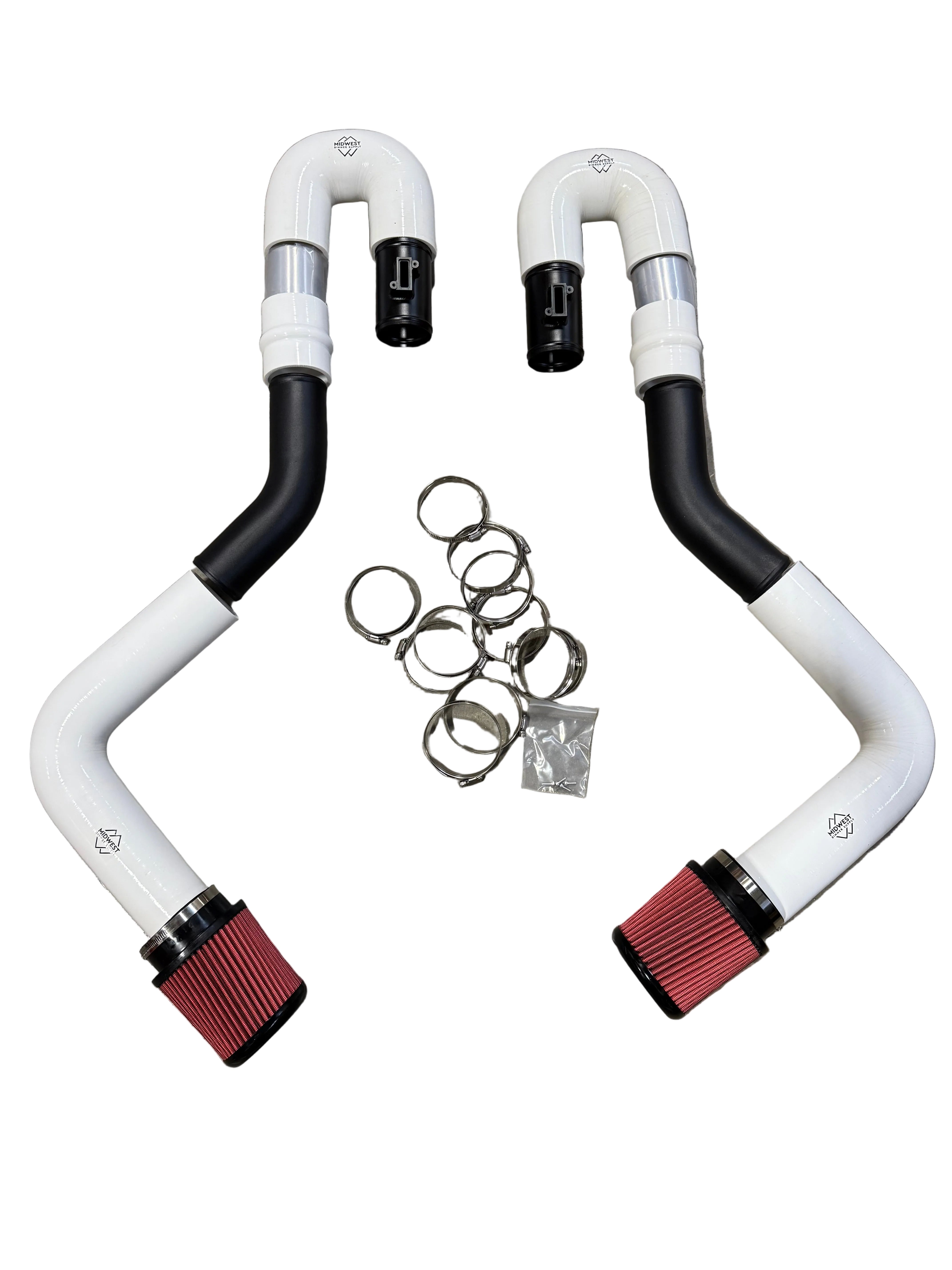 PRE-ORDER MBS N63 Front Mount Silicone Air Intakes – BMW F10 550i