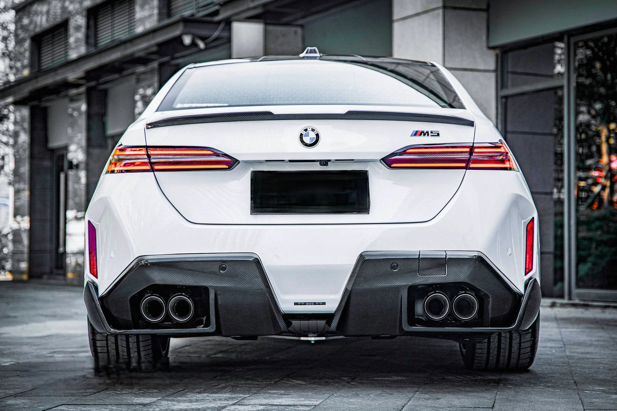 G90/G60 Dry Carbon Fiber MP Style Trunk Spoiler - G90 M5 G60 5-Series