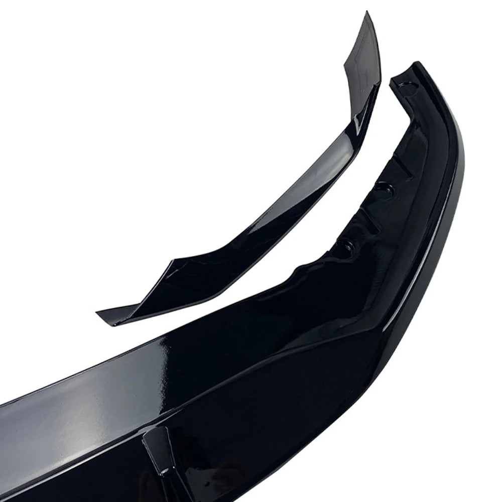 G30 5-Series LCI Gloss Black MP Style 3pc Front Lip - G30 5-Series M Sport