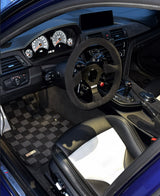 P2M BMW F30 / F80 3-SERIES (2011-19) 4D RACE FLOOR MATS : DARK GREY (FRONT/REAR)