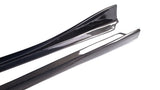 A90/A91 Supra Carbon Fiber V Style Side Skirts - A90 A91 Supra