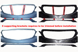 2014-2016 Mercedes Benz E Class W212 E63 AMG Style Front Bumper