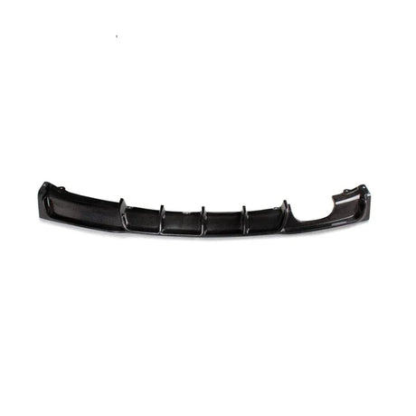 F30 MP Style Carbon Fiber Rear Diffuser Single Outlet Dual Tips - F30 3-Series M Sport