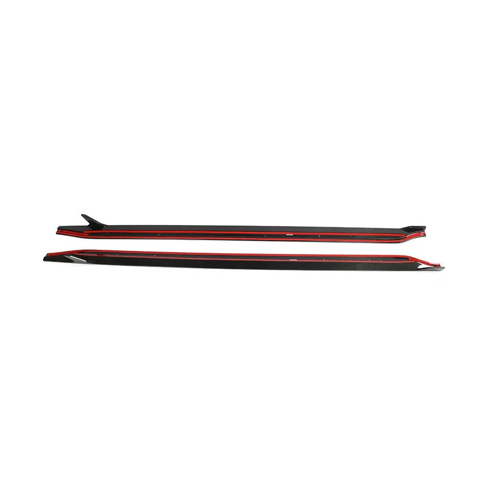 G80 Dry Carbon Fiber Dinan Style Side Skirts - G80 M3