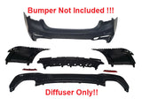 2017-2020 BMW G30 PRE-LCI MTECH MSPORT Style Rear Diffuser Only