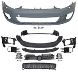 2010-2014 VolksWagen MK6 Golf GTI Look Front Bumper with Grille
