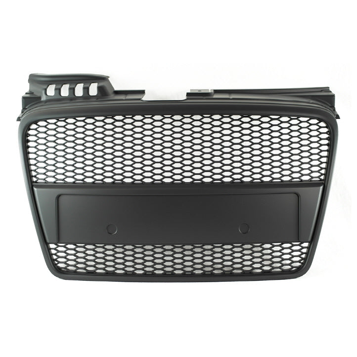 2005-2008 Mesh Front Grille for Audi A4 B7 RS4 RS4 Style Front Bumper