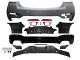 2021-2023 BMW G30 LCI Rear Bumper W/ PDC Covers