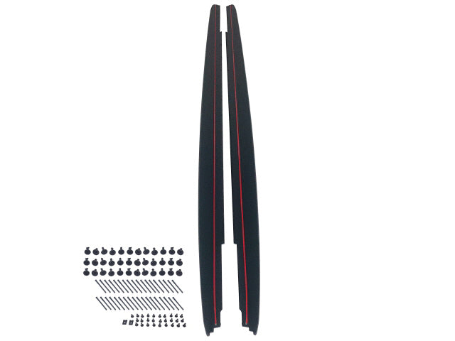 2017-2023 BMW G30 M-P Style Side Skirt Extension with Decal