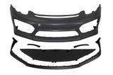 2013-2016 Porsche 981 Cayman Boxster, GT4 Style Front Bumper w/DRL w/o HL Washer WASHER
