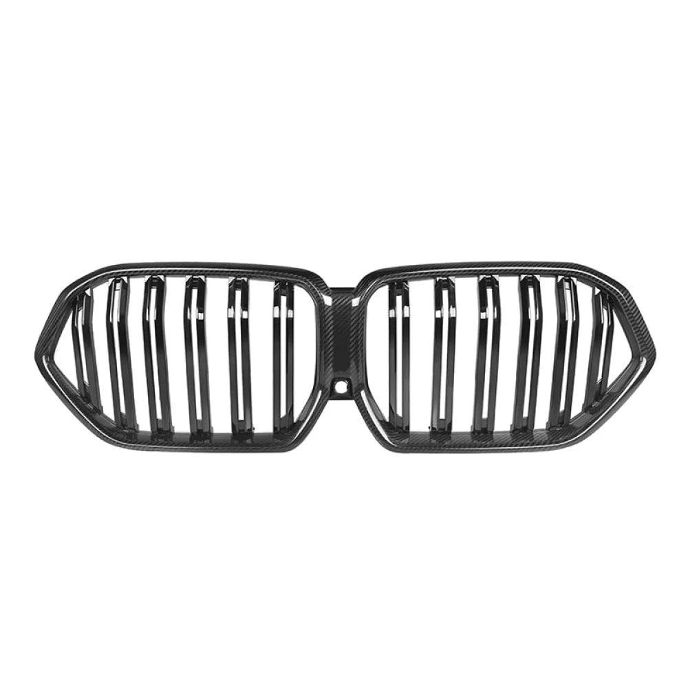 X6/X6M G06/F96 Pre LCI Carbon Fiber Front Grille - X6 G06 F96 X6M Pre LCI