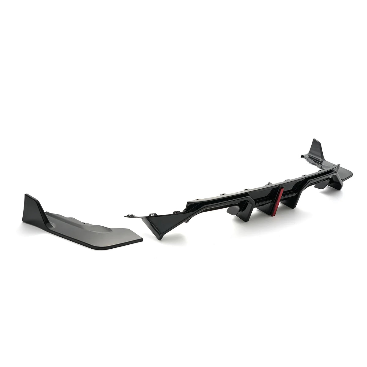 G87 M2 AD Style Gloss Black Rear LED Diffuser - G87 M2