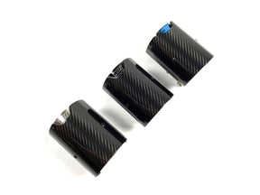 Carbon Fiber Exhaust Tips- Set of 4 (BMW F80 M3 | F82/F83 M4 | F87 M2) - MidWest Bimmer Supply