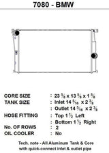 CSF BMW 2 Series (F22/F23) / BMW 3 Series (F30/F31/F34) / BMW 4 Series (F32/F33/F36) M/T Radiator