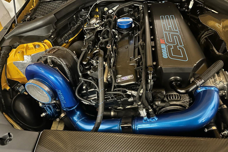 CSF Race X Charge-Air-Cooler Manifold - Raw Billet Aluminum Finish - BMW Gen-2 B58
