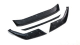 F90 LCI Carbon Fiber M Style Front Lip 4pc - F90 M5 LCI 2021+