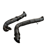 MBS N54 535i Heatshield Catless Downpipe - 2008-2010 E60 BMW 535i & 535xi