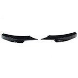 E90 LCI Gloss Black MP Style Front Splitters - E90 3-Series LCI