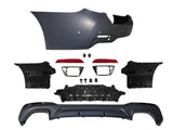2021-2023 BMW G30 LCI Rear Bumper W/ PDC Covers