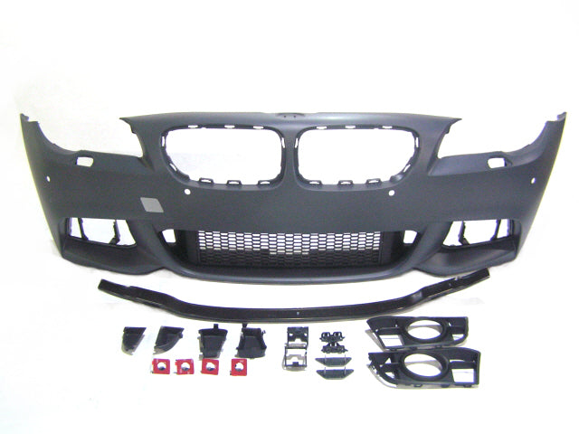 2014-2016 BMW 5 Series F10 LCI M-TECH M SPORT Style Front Bumper Fog Type