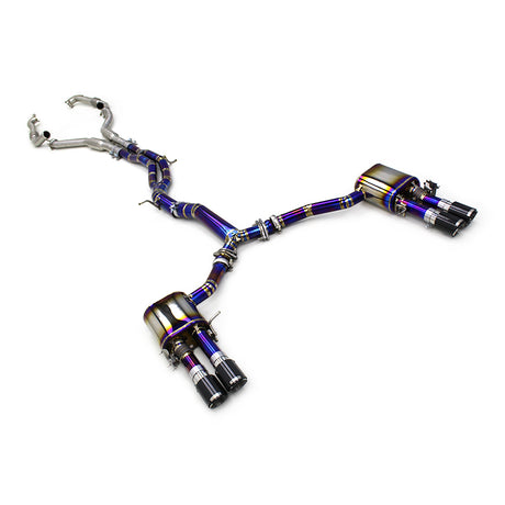 Audi B9/B9.5 S4 Valved Exhaust System W/ Midpipes - Audi B9 B9.5 S4 3.0T