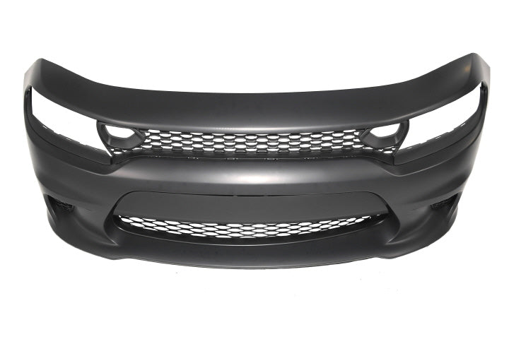 2015-2023 Dodge Charger SRT-8 Hellcat Style Front Bumper w/ Air Cover