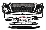 2017-2019 Audi A5 B9 RS5 Style Front Bumper W/ Black Front Grille
