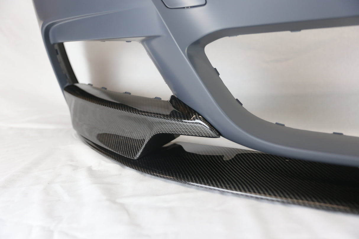 BMW F30 M-P Type 3 Pcs Carbon Front Lip ONLY For M-Tech