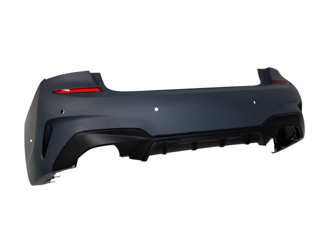 2019-2022 BMW PRE-LCI G20 3 Series, M-Performance Style Rear Bumper With 4 PDC