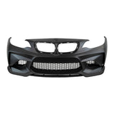 2013-2019 F22/F23 BMW M2 Style Front Bumper w/o PDC Holes w/ Front LIP