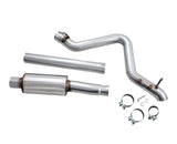 AWE Tread Edition Catback Single-Side Exhaust for Jeep JT 3.6L - Diamond Black Tip (3015-23103)