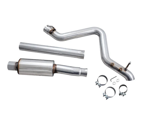 AWE Tread Edition Catback Single-Side Exhaust for Jeep JT 3.6L - Diamond Black Tip (3015-23103)