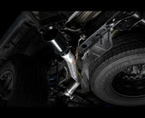 AWE Tread Edition Catback Single-Side Exhaust for Jeep JT 3.6L - Diamond Black Tip (3015-23103)