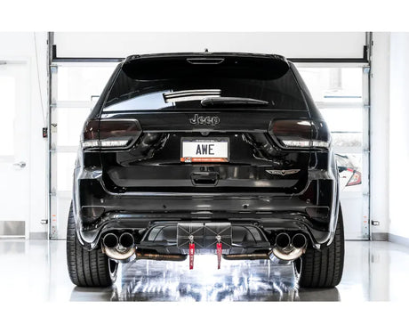 AWE Touring Edition Exhaust for Jeep Grand Cherokee SRT and Trackhawk - for use with stock tips (3015-31017)