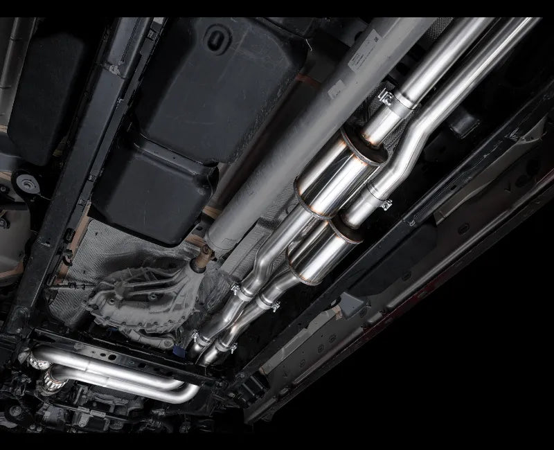 AWE 0FG Catback Exhaust for 2025+ RAM 1500 3.0TT Standard and High Output - Chrome Silver Tips (3015-32530)