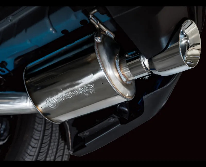 AWE Touring Edition Exhaust for S650 Ford Mustang GT Fastback - Dual Chrome Silver Tips (3015-32650)