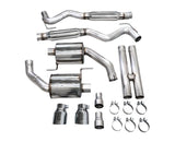 AWE Touring Edition Exhaust for S650 Ford Mustang GT Fastback - Dual Chrome Silver Tips (3015-32650)