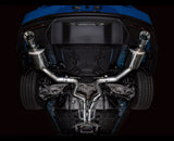 AWE Touring Edition Exhaust for S650 Ford Mustang GT Fastback - Dual Chrome Silver Tips (3015-32650)