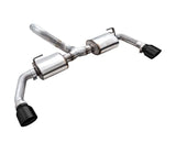 AWE Tread Edition Axleback Dual Exhaust for Jeep JL/JLU 3.6L/2.0T - Diamond Black Tips (3015-33001)
