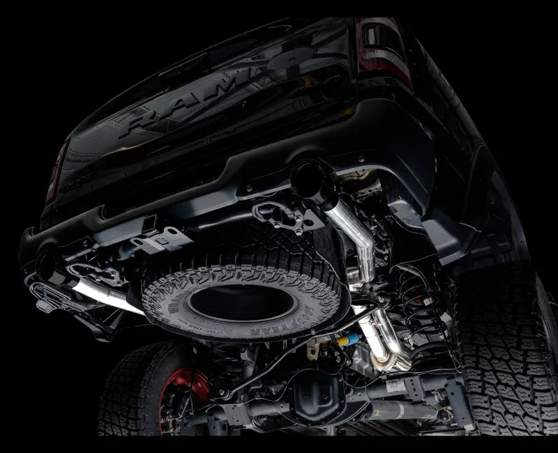 AWE 0FG Catback Exhaust for RAM TRX - Diamond Black Tips (3015-33005)