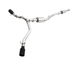 AWE Tread Edition Catback Dual Exhaust for Jeep JT 3.6L - Diamond Black Tips (3015-33101)