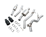AWE Tread Edition Catback Dual Exhaust for Jeep JT 3.6L - Diamond Black Tips (3015-33101)