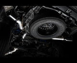 AWE Tread Edition Catback Dual Exhaust for Jeep JT 3.6L - Diamond Black Tips (3015-33101)