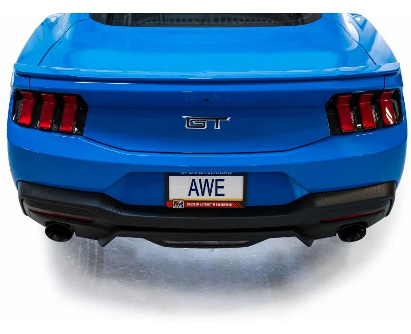 AWE Touring Edition Exhaust for S650 Ford Mustang GT Fastback - Dual Diamond Black Tips (3015-33650)