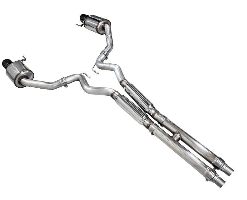 AWE Touring Edition Exhaust for S650 Ford Mustang GT Fastback - Dual Diamond Black Tips (3015-33650)