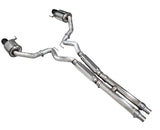 AWE Touring Edition Exhaust for S650 Ford Mustang GT Fastback - Dual Diamond Black Tips (3015-33650)