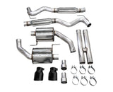 AWE Touring Edition Exhaust for S650 Ford Mustang GT Fastback - Dual Diamond Black Tips (3015-33650)