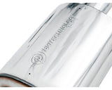 AWE 0FG Catback Split Rear Exit Exhaust for 4th Gen Silverado/Sierra 1500 6.2L (With Bumper Cutouts) - Quad Chrome Silver Tips (3015-42203)