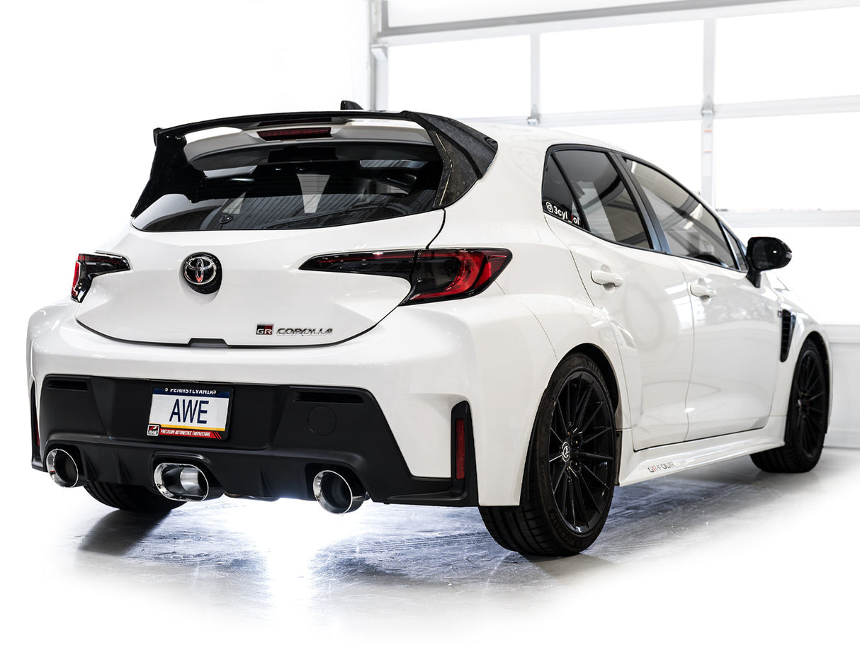 AWE Track Edition Exhaust | 2023+ GR Corolla Exhaust