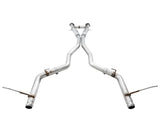 AWE Track Edition Exhaust for Jeep Grand Cherokee SRT and Trackhawk - for use with stock tips (3020-31023)